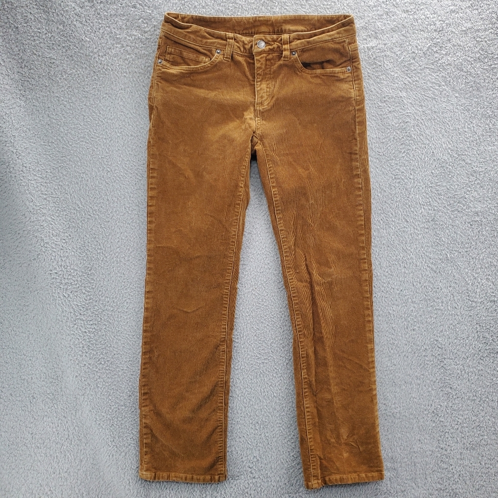 Patagonia Women's Corduroy Pants Size 4 Short 27 Bear Brown Tan